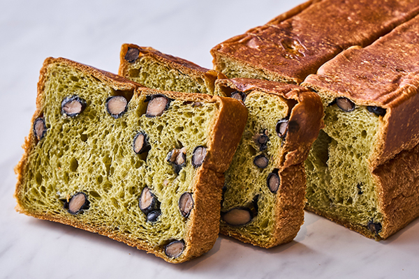 プレミアム　パン・ド・ミ　ｍ」～抹茶黒豆～