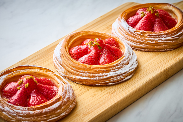 苺のデニュッシュ