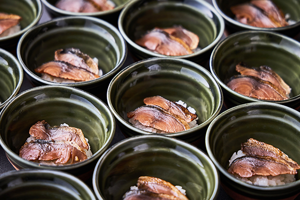 福井県郷土料理「へしこ」使用　へしこ小丼