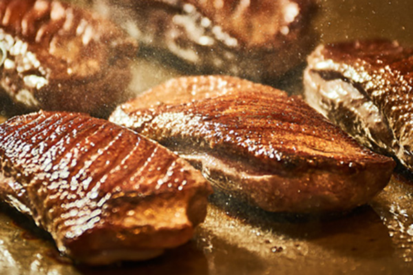 ＜ディナー＞春の合鴨和風ロースト　菜花のヴェルデ