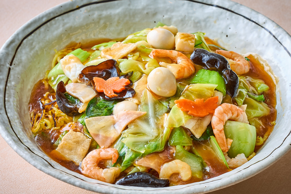 五目あんかけ焼きそば