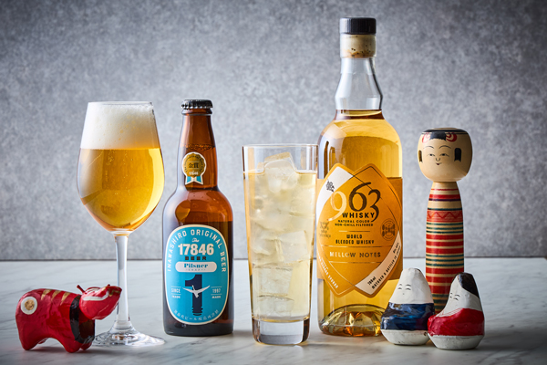 福島県の地ビール、ウイスキーをお楽しみいただけます。