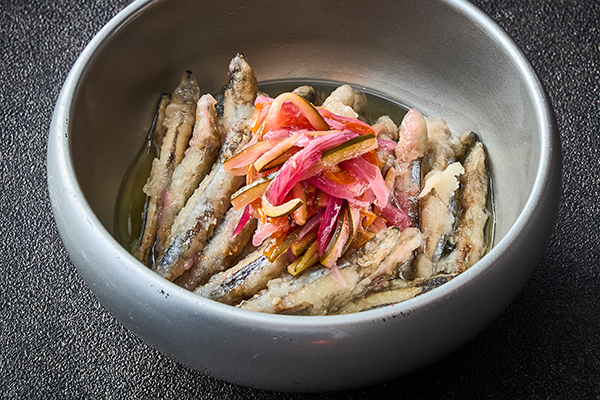 きびなごのスカペーチェ