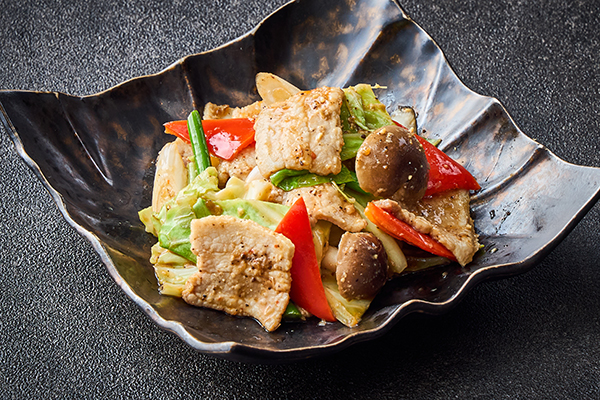 鹿児島県産「麦味噌」仕立ての回鍋肉