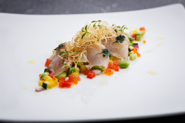 炙りのどぐろのカルパッチョ　サルサカンパニョーラ