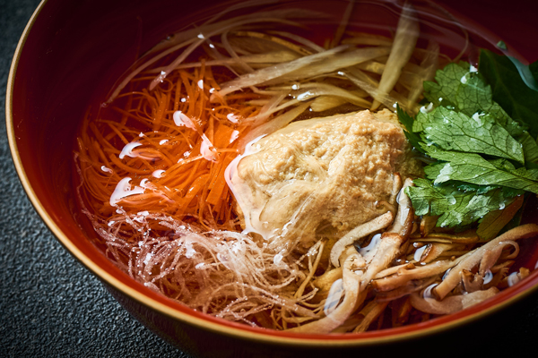 会津地鶏の沢煮仕立て