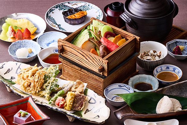 日本料理「花むさし」・四季彩茶寮「旬香」　【ベジタリアン・ヴィーガン】コース